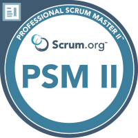 scrum.org psm2 psm II证书